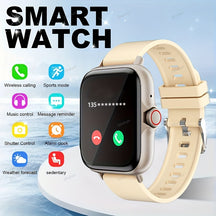 Montre intelligente 1.83" – Appels Bluetooth, santé & sport