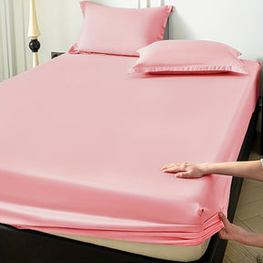 Conjunto de Roupa de Cama em Microfibra Macia e Respirável - Azul Escuro, Lavável na Máquina, Conforto para Todas as Estações com Design Aconchegante em Cor Sólida