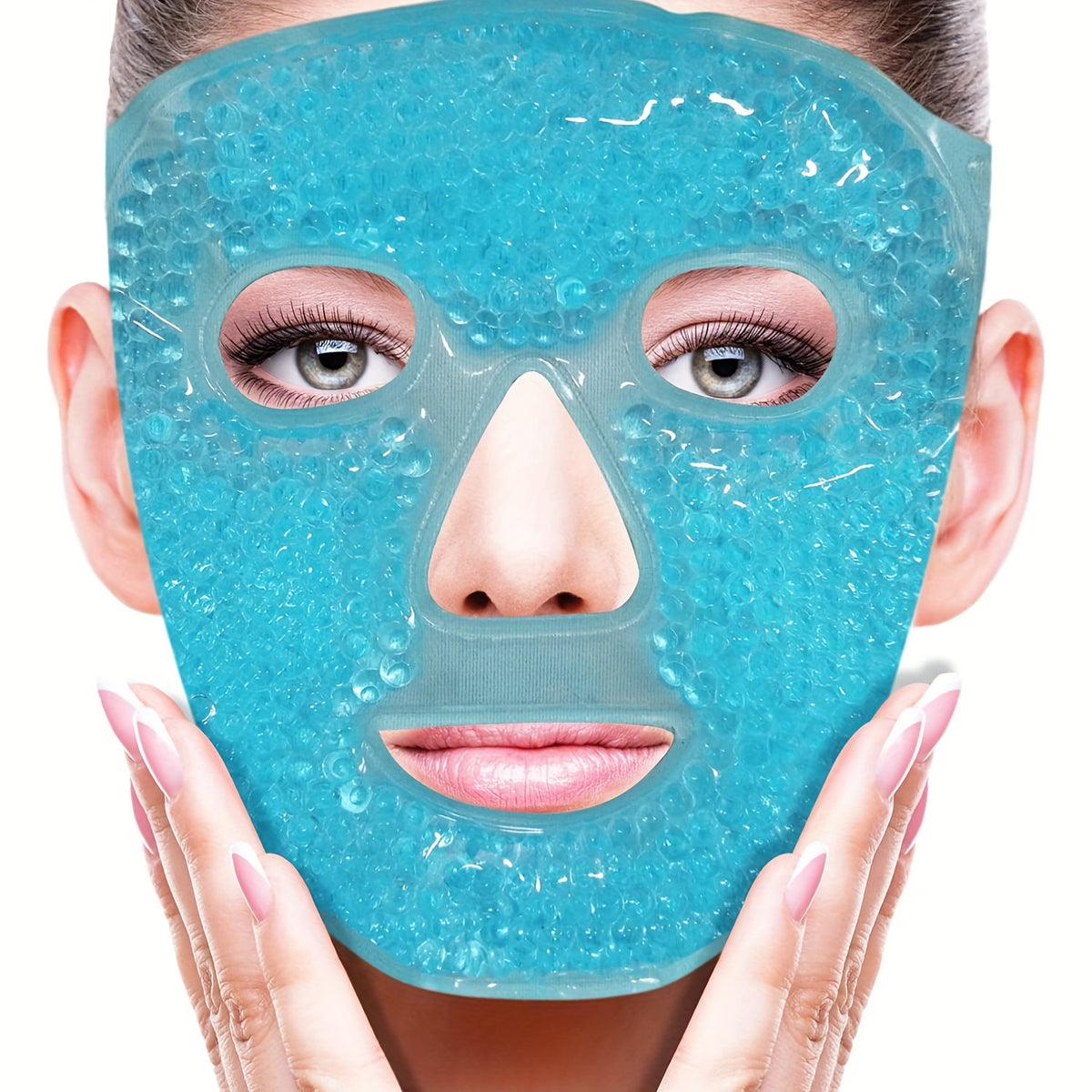 Masque Yeux &amp; Visage en Gel | Soin Chaud & Froid