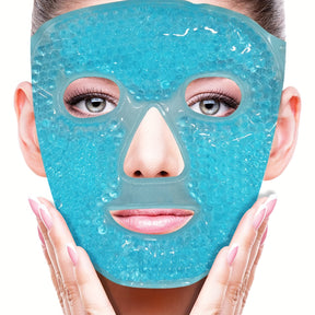 Masque Yeux &amp; Visage en Gel | Soin Chaud & Froid