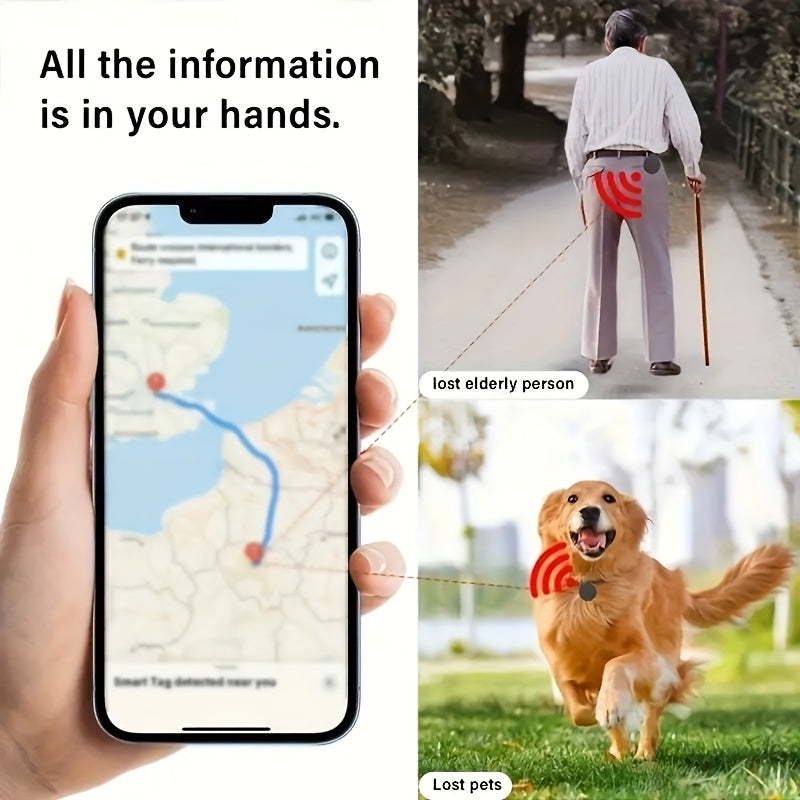 Mini Traceur GPS Intelligent – Localisateur Bluetooth Portable