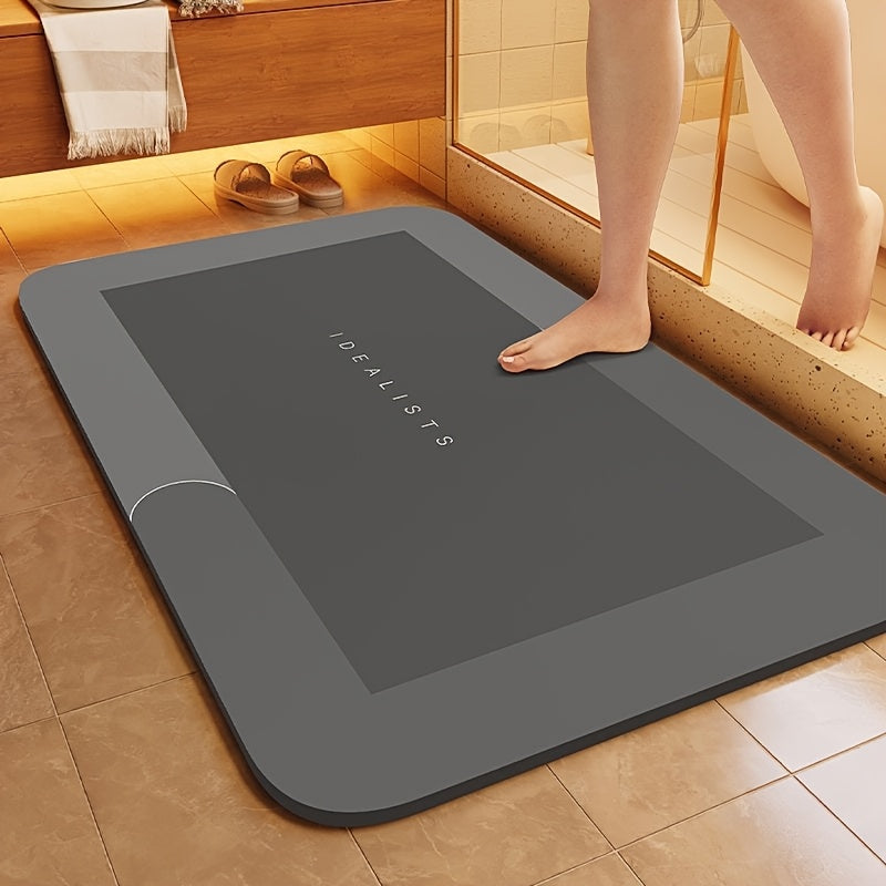 Tapis de Bain en Terre Diatomée Super Absorbant