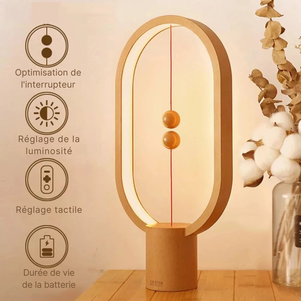 Ellipse - Lampe magnétique LED