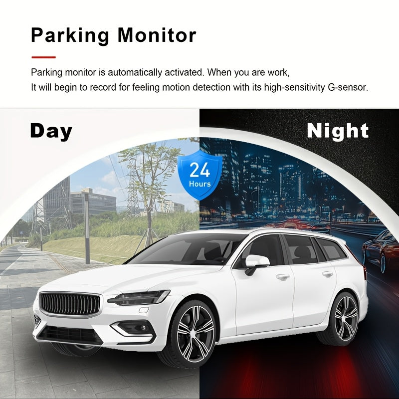 DashCam Voiture 3 Canaux – 1080P