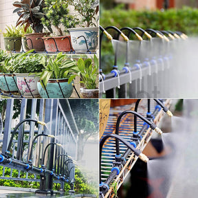 Dripi - Kit d'irrigation goutte à goutte avec tuyau flexible 360°