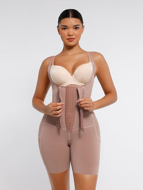 EleganceFit® – Gaine Taille & Ventre avec Maintien Poitrine