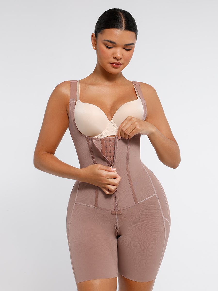 EleganceFit® – Gaine Taille & Ventre avec Maintien Poitrine