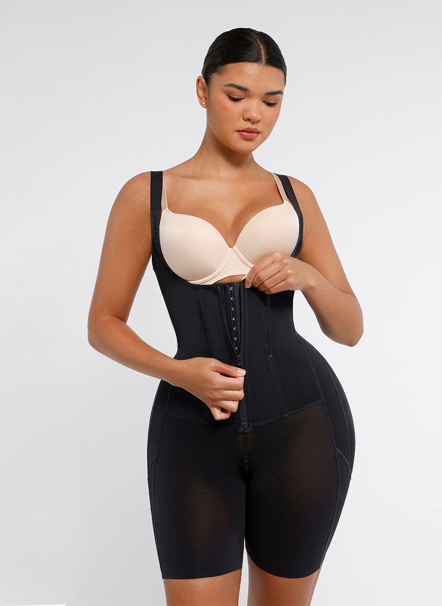 EleganceFit® – Gaine Taille & Ventre avec Maintien Poitrine