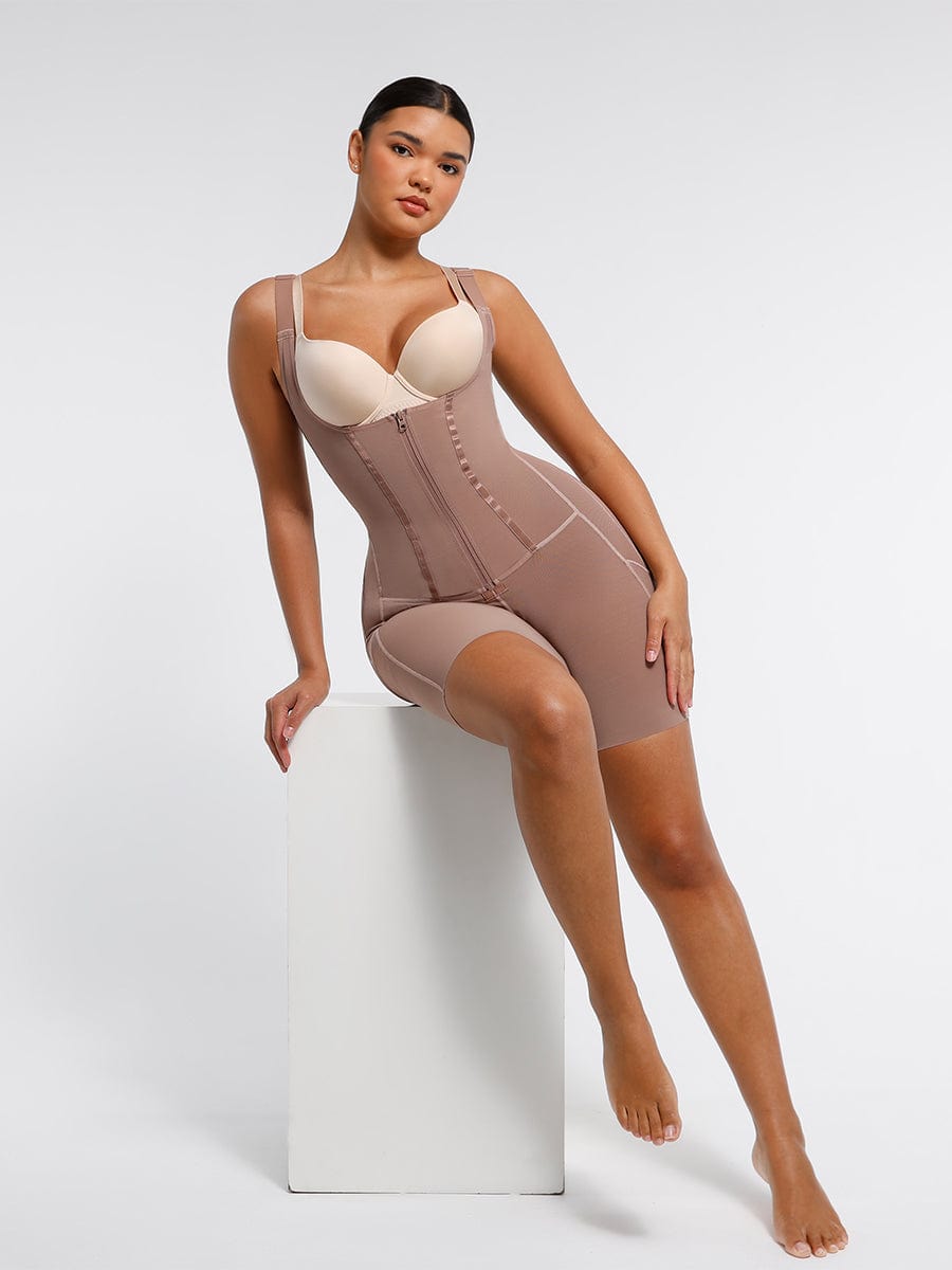 EleganceFit® – Gaine Taille & Ventre avec Maintien Poitrine